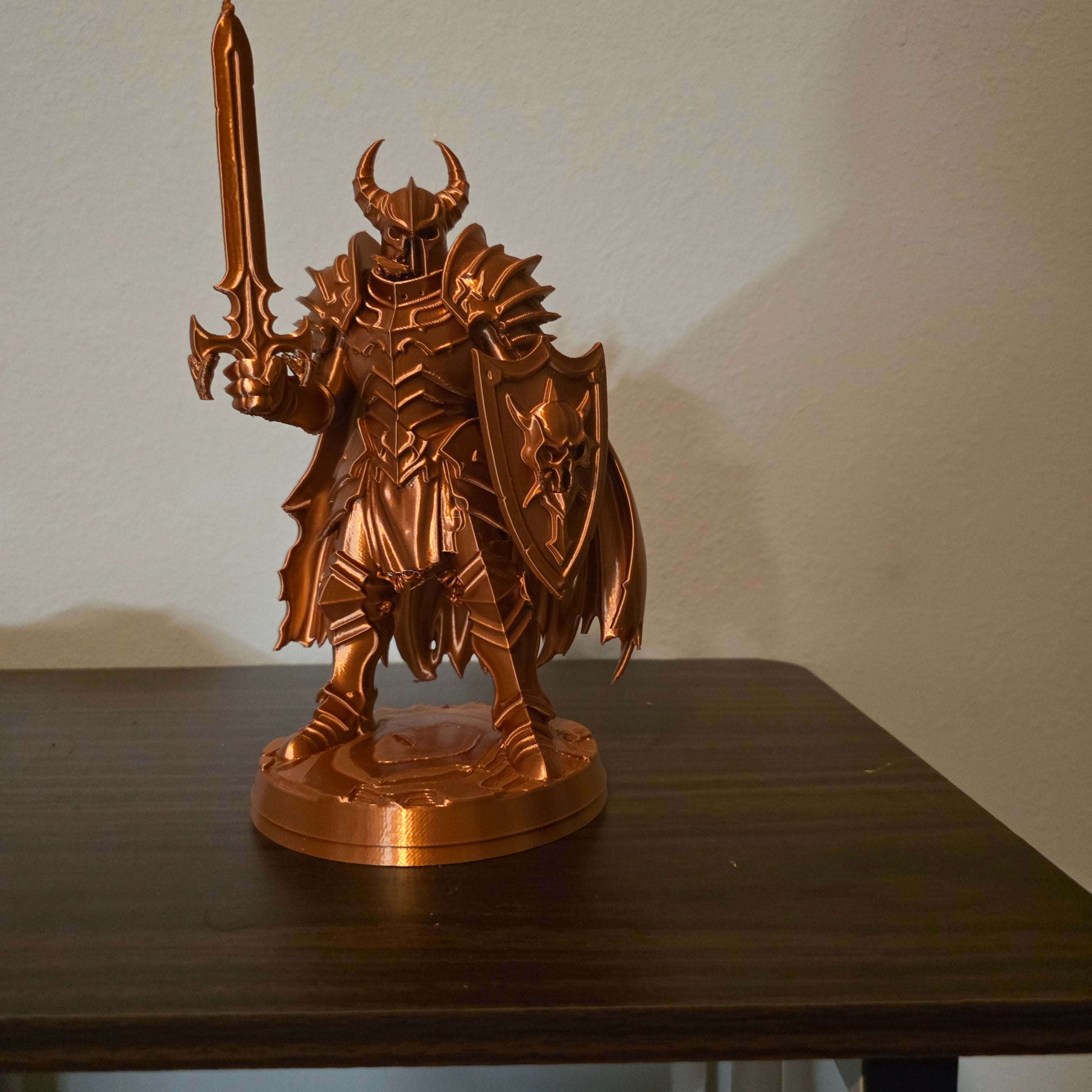 Knight statue